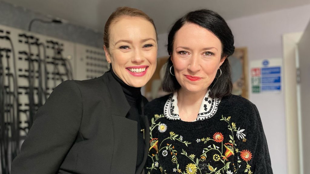Sarah Daly and Hannah New