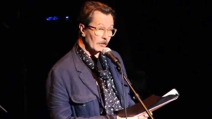Gary Oldman performs Sarah Daly's Turnip Head