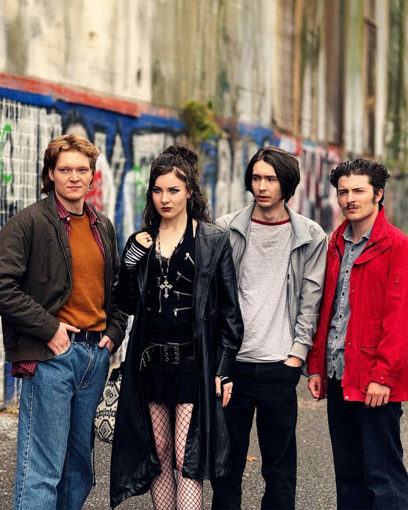 Megan Tremethick, Novarro Ramon, Dorian Todd and Sam MacMillan