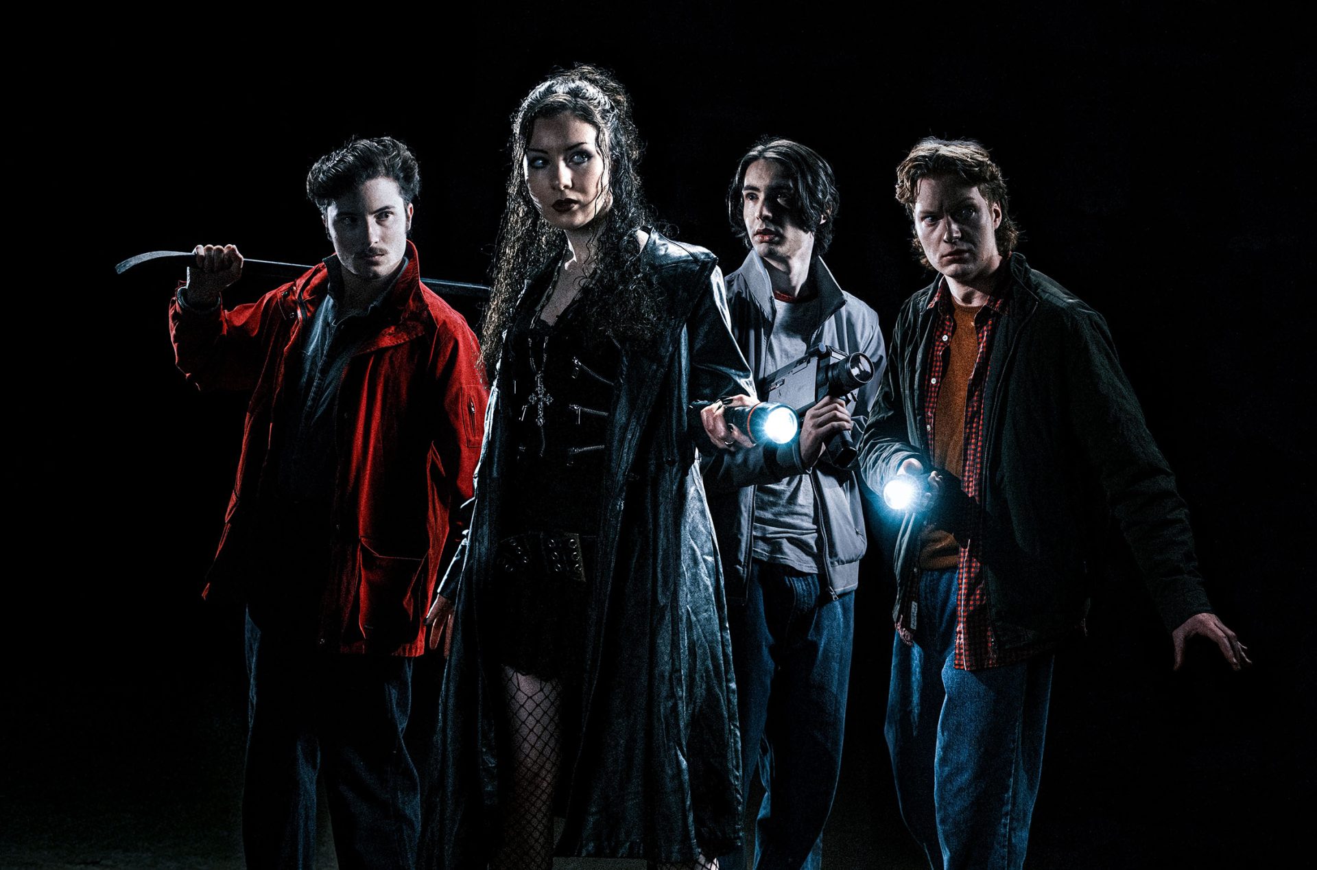 Megan Tremethick, Novarro Ramon, Dorian Todd and Sam MacMillan, Mr Whispers